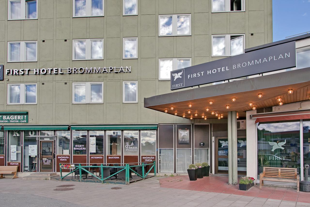 First Hotel Brommaplan Stoccolma Esterno foto